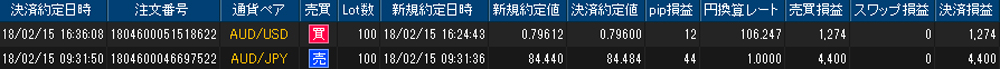 ヒロセ個人口座